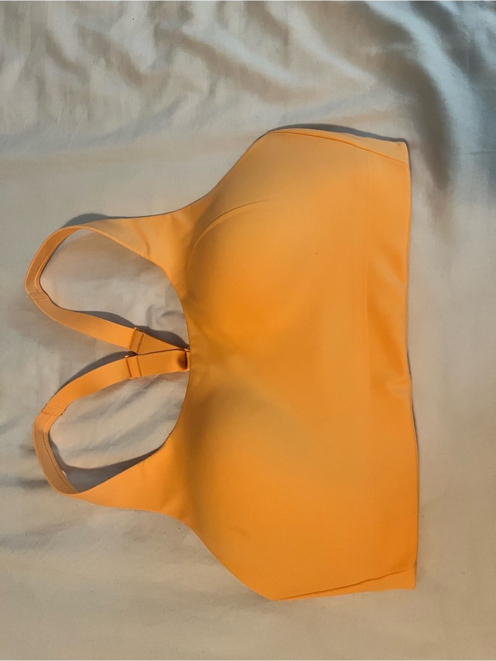 Athleta Peach-Orange med/heavy Support Sports Bra